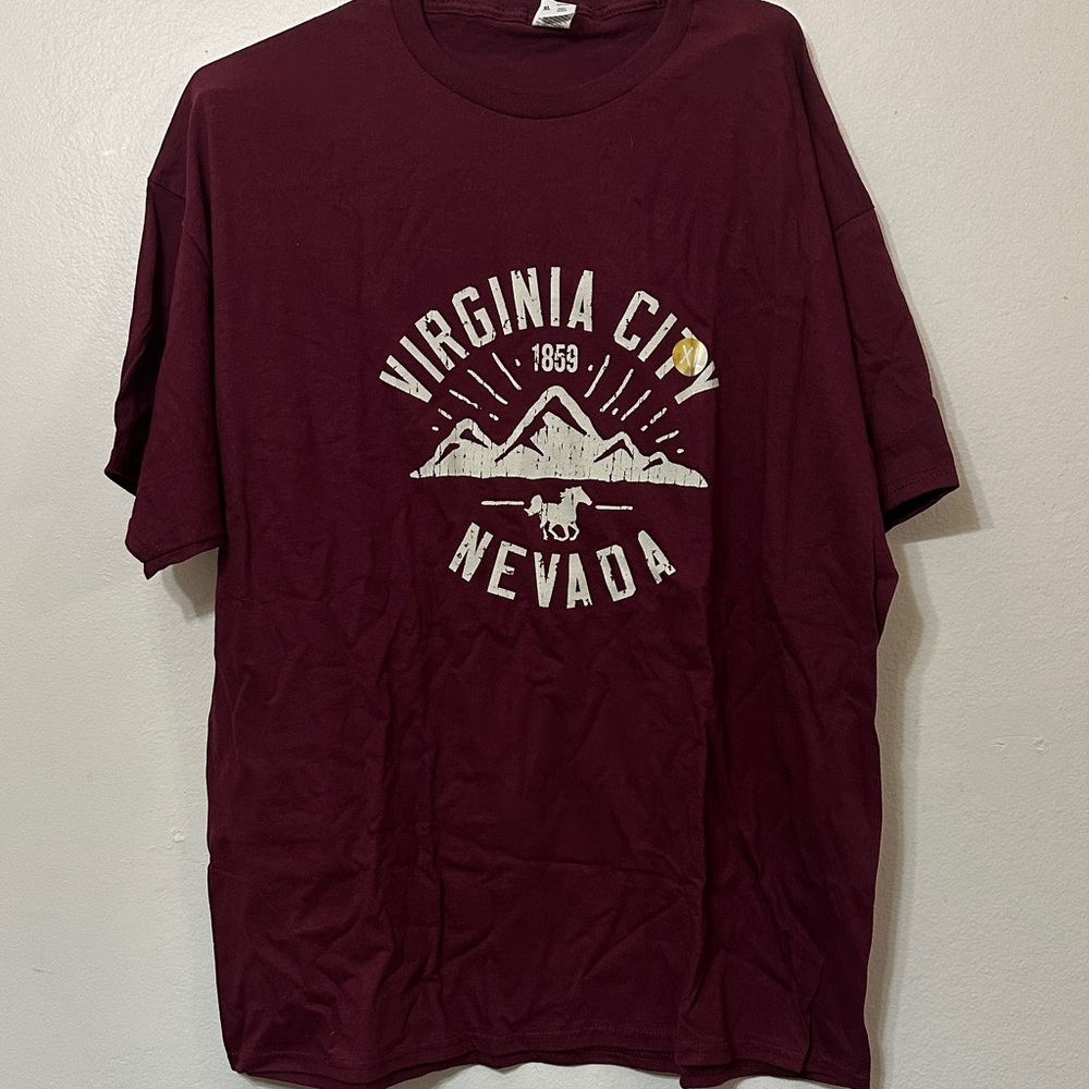 Maroon Graphic T-Shirt